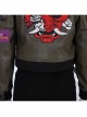 Cyberpunk 2077 Female Role Army Green Jacket Suit Halloween Cosplay Costume Full Set
