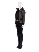 Cyberpunk 2077 Female Role Army Green Jacket Suit Halloween Cosplay Costume Full Set