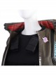 Cyberpunk 2077 Female Role Army Green Jacket Suit Halloween Cosplay Costume Full Set