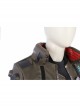 Cyberpunk 2077 Male Role Army Green Jacket Suit Halloween Cosplay Costume Full Set
