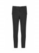 Black Waist Embroidery Patterns Back Waist Lace-Up Gothic Trousers