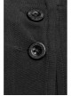 A-Shaped Pleated Belt Side Metal Adjusting Buttons Leather Loops Black Punk Japanese Warrior Pants