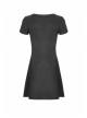 Steam Punk Female Casual Elegant Hollow Elastic High Waist Dress