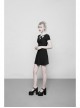 Steam Punk Female Casual Elegant Hollow Elastic High Waist Dress