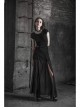 Steam Punk Female Dark High Waist Chiffon Long Skirt
