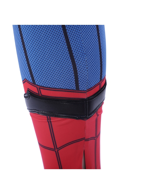 Spider-Man Homecoming Spider-Man Peter Parker Sock Covers Version Battle Suit Halloween Cosplay Costume Full Set