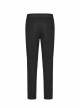 Dark Weave Jacquard Waist Gorgeous Ribbon Black Gothic Pants