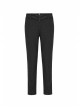 Dark Weave Jacquard Waist Gorgeous Ribbon Black Gothic Pants
