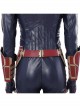 Captain Marvel Carol Danvers Red Version Battle Suit Halloween Cosplay Costume Full Set