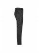 Jacquard Tatting Retro Carved Buttons Waistband Black Gothic Pants