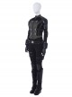 Avengers Infinity War Black Widow Army Green Version Battle Suit Halloween Cosplay Costume Full Set
