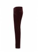 Weft Velvet Waist Embroidered Retro Button Exquisite Wine Red Gothic Trousers