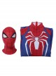 PS4 Game Version Spider-Man Peter Parker Battle Suit Halloween Cosplay Costume Full Set