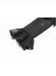 Irregular Texture Net Splice Delicacy Jacquard High Collar Big Puff Sleeves Lace Cuff Black Gothic Lolita Blouse