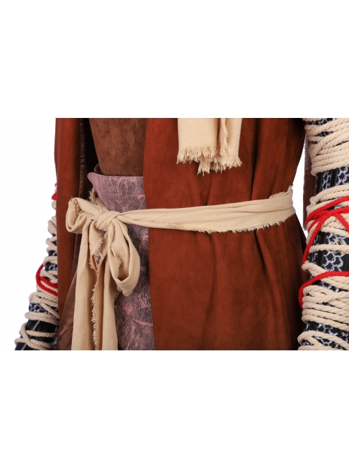 Sekiro Shadows Die Twice Shinobi Of The Divine Heir Wolf Halloween Cosplay Costume Full Set
