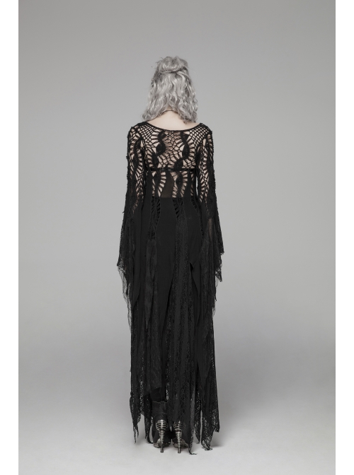 chinese dress ladies SHOWOUT LONG SLEEVE LACE MAXI DRESS BLACK – AKIRA main image 1