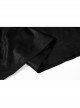 Mesh High Collar Chest Positioning Lace Decals Decoration Horn Sleeves Open Forklift Hem Black Gothic Long Dress