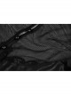 Mesh High Collar Chest Positioning Lace Decals Decoration Horn Sleeves Open Forklift Hem Black Gothic Long Dress