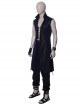 Devil May Cry 5 V The Mysterious One Halloween Cosplay Costume Black Long Vest Full Set
