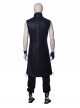 Devil May Cry 5 V The Mysterious One Halloween Cosplay Costume Black Long Vest Full Set