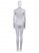 Aquaman Queen Atlanna White Battle Suit Halloween Cosplay Costume Full Set