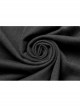 Armor Shoulder Chest Hollow-Out Metal Rings Leather Hasp Asymmetric Hem Black Punk Knit Dress