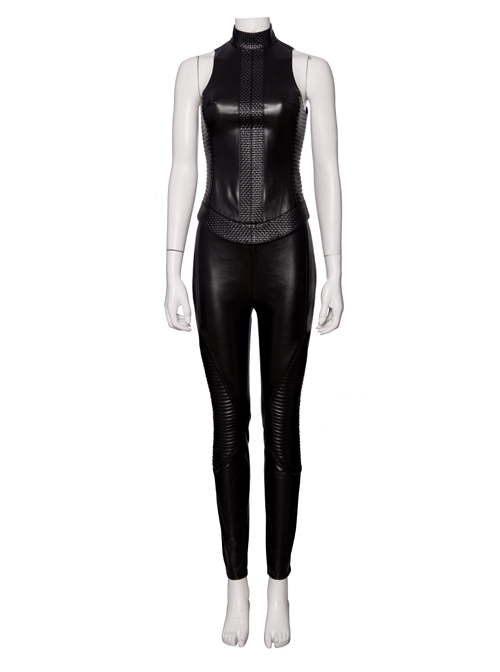 Alita Battle Angel Alita Black Battle Suit Halloween Cosplay Costume Full Set