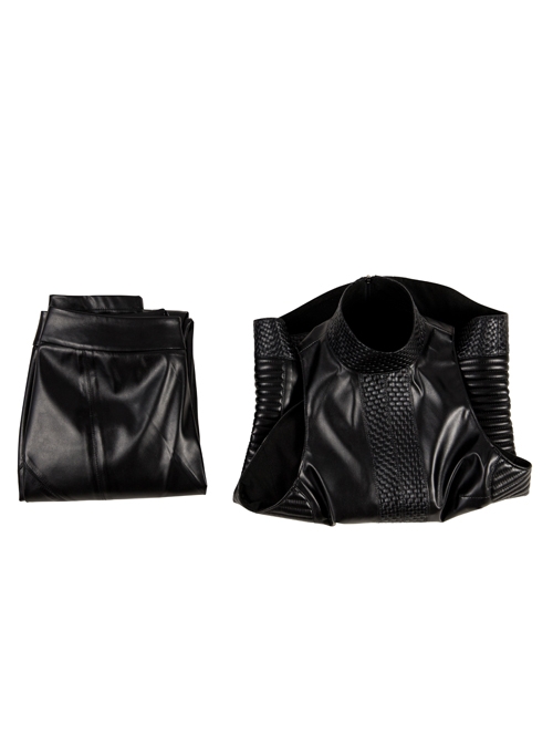 Alita Battle Angel Alita Black Battle Suit Halloween Cosplay Costume Full Set