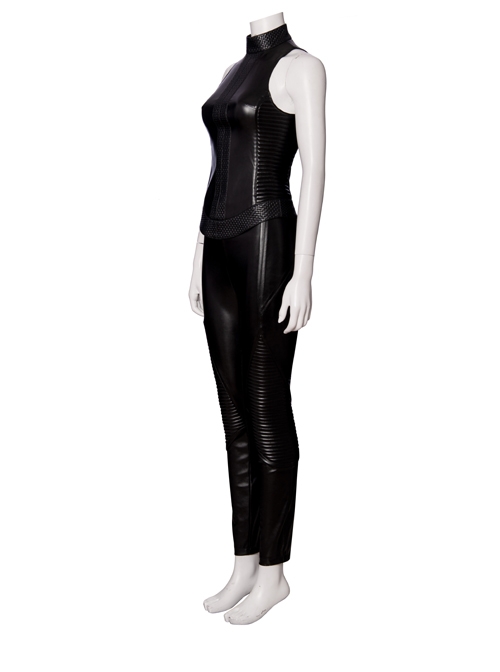 Alita Battle Angel Alita Black Battle Suit Halloween Cosplay Costume Full Set