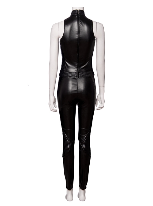 Alita Battle Angel Alita Black Battle Suit Halloween Cosplay Costume Full Set