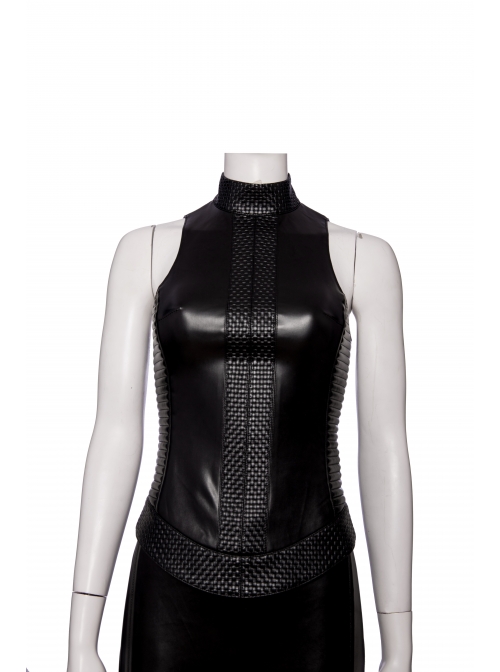 Alita Battle Angel Alita Black Battle Suit Halloween Cosplay Costume Full Set