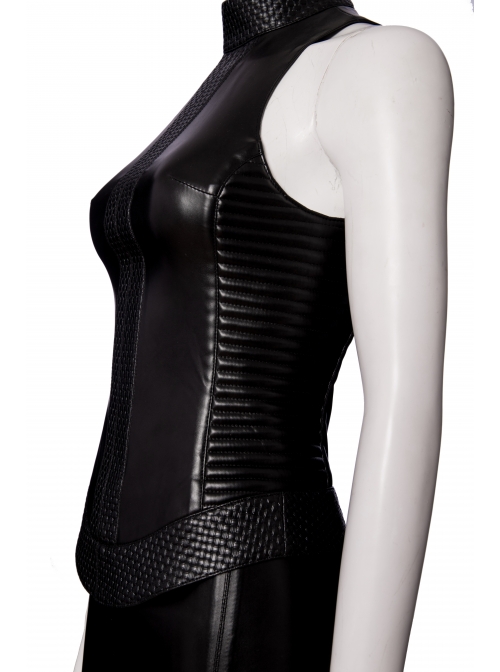 Alita Battle Angel Alita Black Battle Suit Halloween Cosplay Costume Full Set