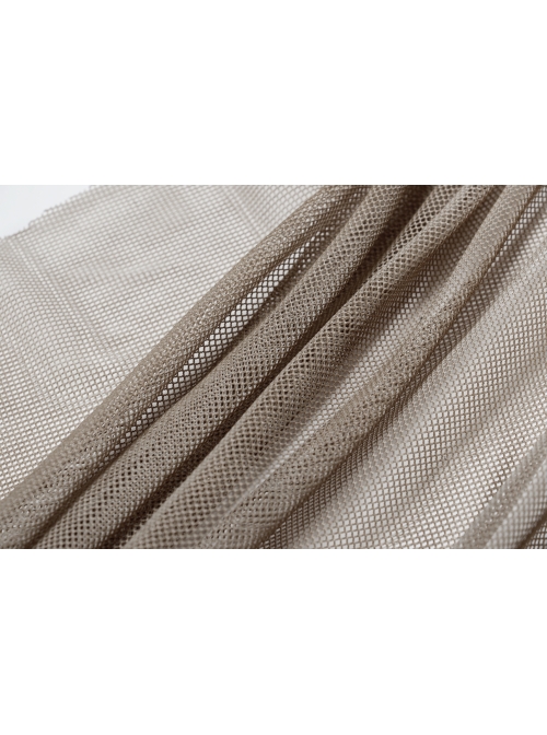 Metal Ring Braided Belt Inkjet Gradient Splice Asymmetric Lace Hem White Punk Skirt