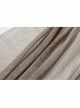 Metal Ring Braided Belt Inkjet Gradient Splice Asymmetric Lace Hem White Punk Skirt