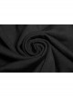 Black Positioning Lace Rear Collar Open Fork Button Flare Sleeves Gothic Maxi Dress