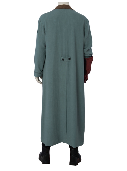 Hellboy Rise Of The Blood Queen Hellboy Anung Un Rama Halloween Cosplay Costume Green Coat Full Set Without Shoes