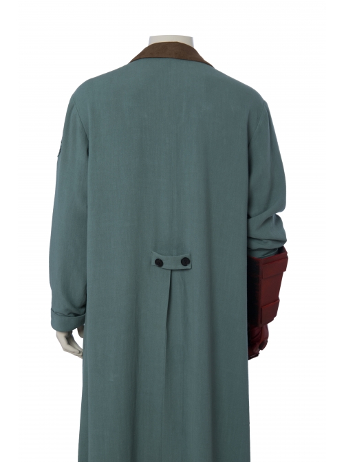Hellboy Rise Of The Blood Queen Hellboy Anung Un Rama Halloween Cosplay Costume Green Coat Full Set Without Shoes