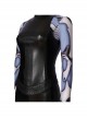 Alita Battle Angel Alita Printing Bodysuit Battle Suit Halloween Cosplay Costume Full Set