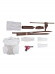 Star Wars The Rise Of Skywalker Rey Skywalker Halloween Cosplay Costume Full Set