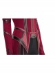 Wanda Vision Scarlet Witch Wanda Django Maximoff Battle Suit Halloween Cosplay Costume Second Version Full Set