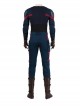 Avengers Endgame Captain America Steve Rogers Battle Suit Halloween Cosplay Costume Full Set Without Hat