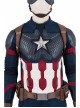 Avengers Endgame Captain America Steve Rogers Battle Suit Halloween Cosplay Costume Full Set Without Hat