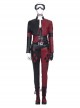 The Suicide Squad Harley Quinn Halloween Cosplay Costume Full Set Without Goggles