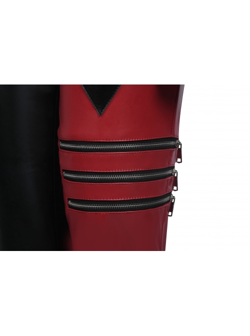 The Suicide Squad Harley Quinn Halloween Cosplay Costume Full Set Without Goggles
