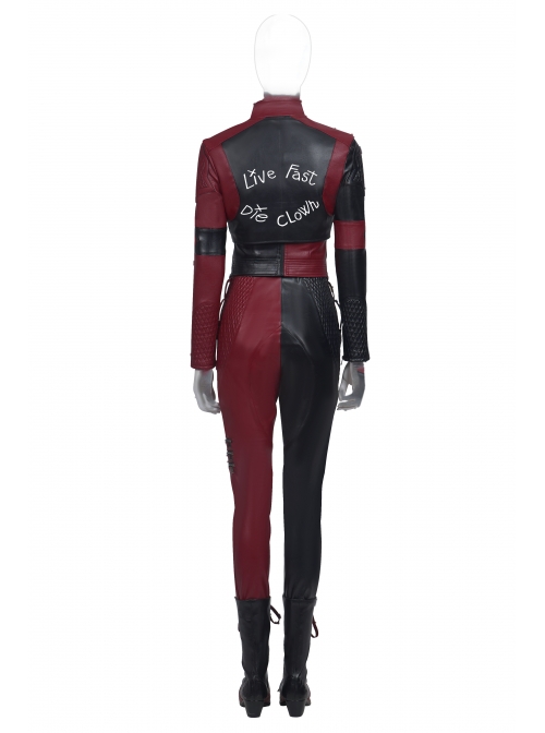The Suicide Squad Harley Quinn Halloween Cosplay Costume Full Set Without Goggles