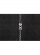 Front Metal Buckle Zipper Pockets Black Punk Camouflage Plaid A-Shaped Short Skirt