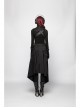 One-Shoulder Metal Buckle Leather Straps Lace-Up Brown Punk Collar Accessory
