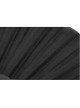 Side Rivet Decoration Lightweight Cloth Black Punk Fan
