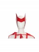 Wanda Vision Scarlet Witch Wanda Maximoff Halloween Cosplay Costume Sexy Red Bodysuit Set