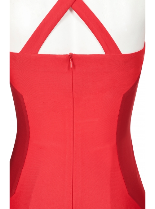 Wanda Vision Scarlet Witch Wanda Maximoff Halloween Cosplay Costume Sexy Red Bodysuit Set